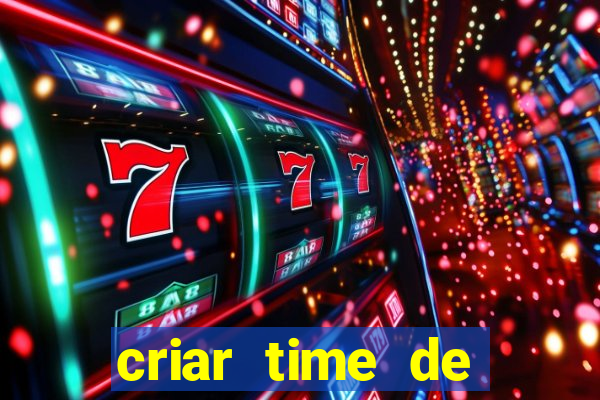 criar time de futebol simulador